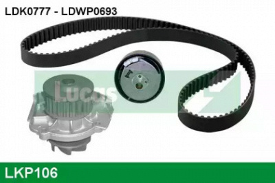 LUCAS ENGINE DRIVE lkp106 -  Водяной насос + комплект зубчатого ремня